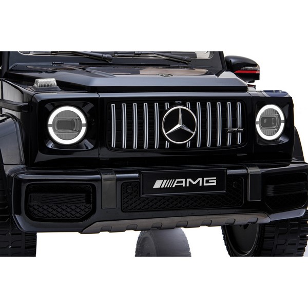 Продукт Акумулаторен джип Mercedes Benz G63 Licensed 4X4 , с меки гуми и кожена седалка - 0 - BG Hlapeta